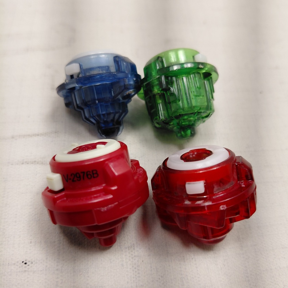 Beyblade Burst Performance‎ Tip Driver Lot of 4 Blue Green Red V-2976B F4072